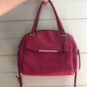 Coach Tote Bag Purse Hot Pink (Coach A1494-30081 ) cross body bag or satchel